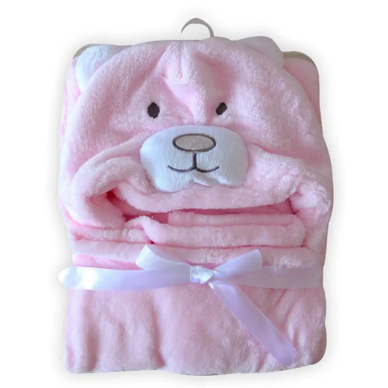 Hooded With Paw Dinosaur Ponchos Duck Bear Hooded Children's Bath Towel Kids BeachTowel Infant Bathrobe - Цвет: 3