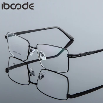 

iboode Ultralight Titanium Alloy Glasses Frame Men Women Metal Eyeglasses Female Goggle Spectacle Unisex Eyewear Oculos De Grau