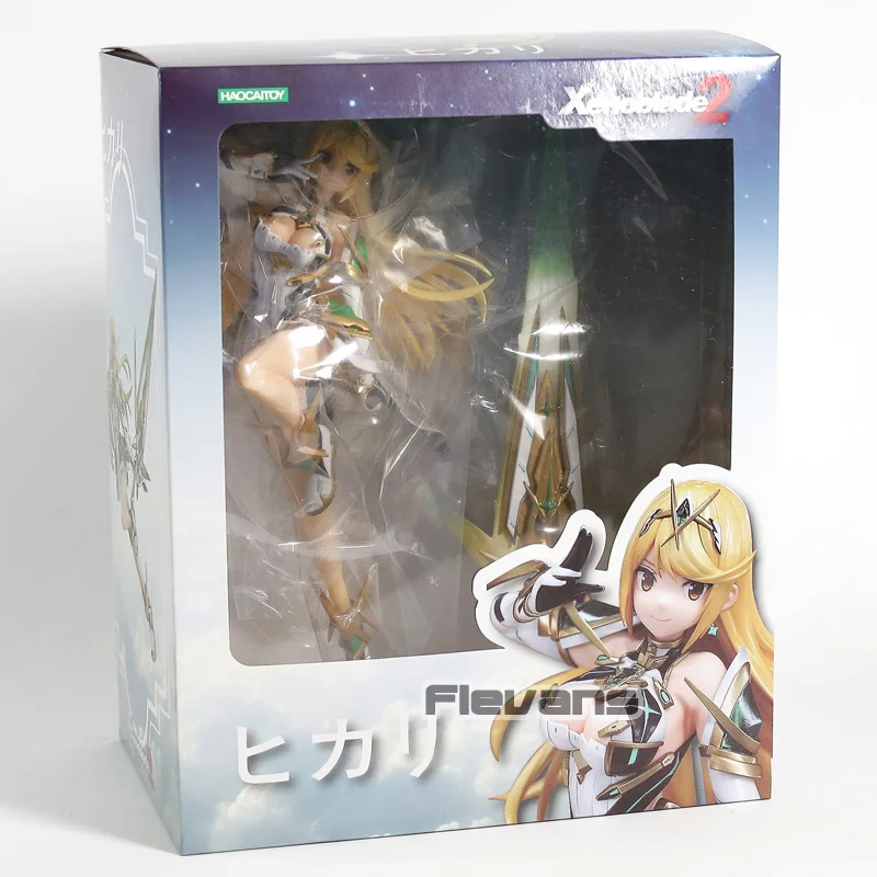 Xenoblade Chronicles 2 Hikari Mythra/Pyra Homura Battle Ver. Пвх фигурка коллекционная модель игрушки