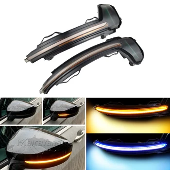 

LED Dynamic Turn Signal Light Car Side Sequential Blinker Indicator Lamp For Volkswagen For VW Tiguan MK2 II R 5N 2017 2018 2019