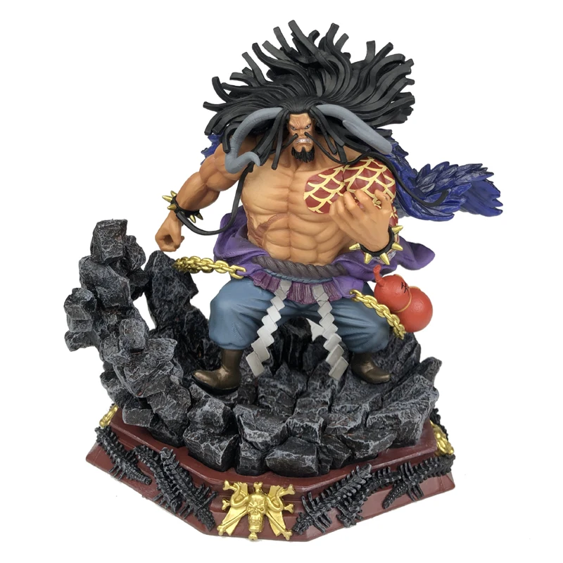 Anime ONE PIECE Toy Beasts Pirates GK Battle Kaido Action Figure