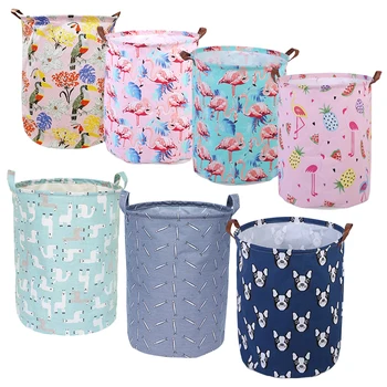 

Folding clothes laundry baskets children toy organizer boxes clothes storage bags large capacity laundry home organizer