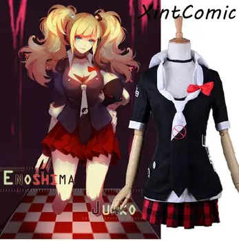 

Anime Danganronpa Cosplay Junko Enoshima Emboitement Inushio Kimuchi Dangan Ronpa Trigger Happy Havoc Cosplay Costume
