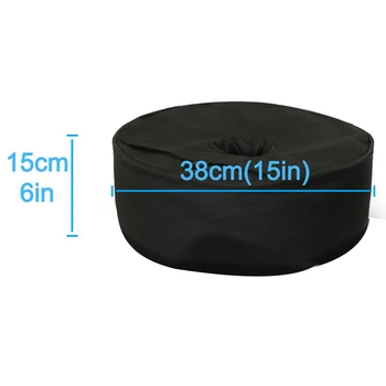 

Black Simple Round Patio Sunshade Umbrella Base Weight Bag Sand Smartlife Umbrella Base Weight Bag For Outdoor Patio Offset New