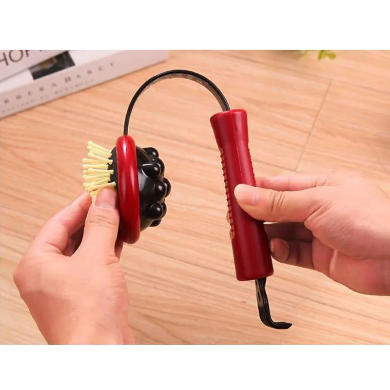 BYEPAIN Body Massage Knock Hammer Stress Release Comb Massager Neck Arm Back Scratcher Relaxing Health Care