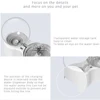 2.3L Automatic Cat Water Fountain With Faucet Dog Water Dispenser Transparent Filter Drinker Pet Sensor Auto Drinking Feeder 5