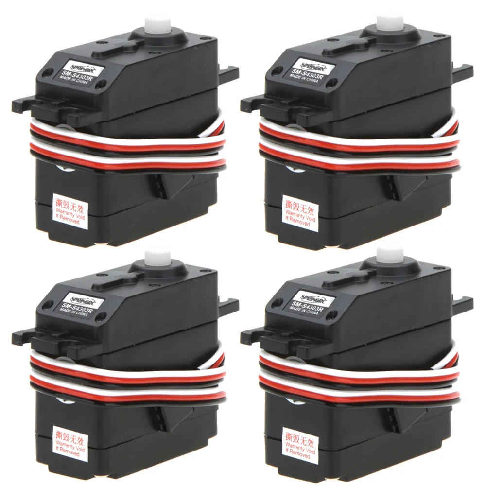 Сервопривод RC 4 шт./лот увеличенный непрерывное вращение на 360 градусов