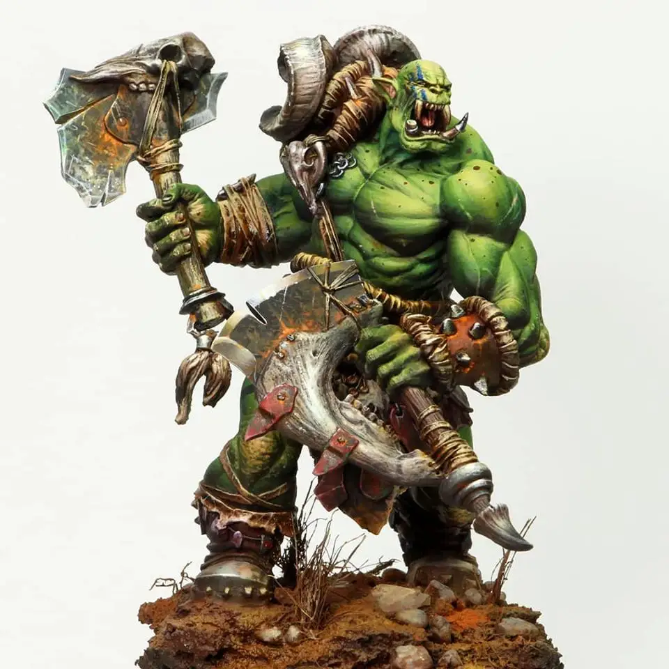 

1/24 Assembly Resin Figure Kit ORC Warrior