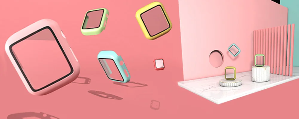 Silicone Sport Band For Apple Watch Series Se 6 543 44mm 40mm Smart Bracelet Watchband Pin Tuck Strap on iWatch 7 38mm 42mm 41mm