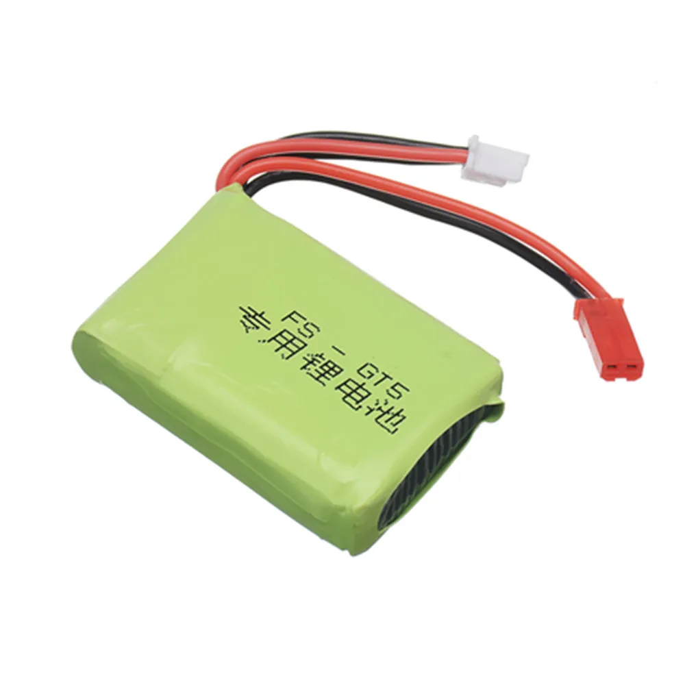 7.4V 1500mAh Rechargeable Lipo Battery for Flysky FS-GT5 2.4G 6CH Transmitter RC Car Boat Remote Control 2s 7.4v Battery
