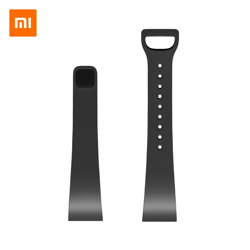 Оригинальный ремешок на запястье Xiaomi ТПУ Черный Синий Зеленый Оранжевый смарт