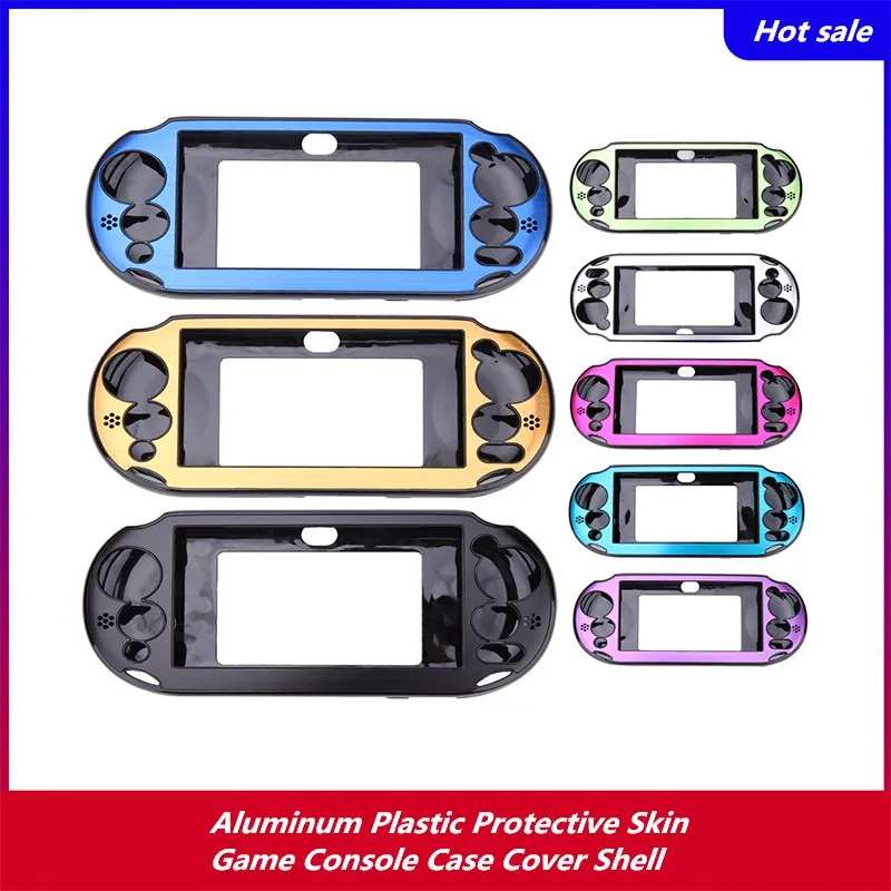 8 Colors Aluminum Plastic Protective Skin Game Console Case Cover Shell
