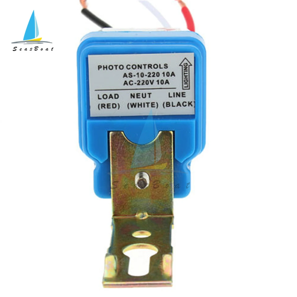 Interruttore Sensore Luce Fotocellula 12V 10A - Automatico On/Off, Per Esterni E Lampioni - Foto 5