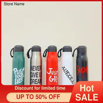 

Creative Portable Stainless Steel Outdoor Sports Water 304 Liner Double-Layer Vacuum Student Warm-Keeping Water Cup