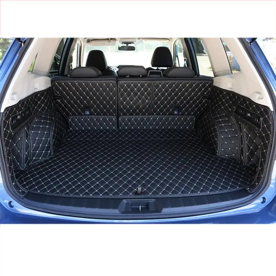 Кожаный коврик для багажника автомобиля подкладка груза Subaru Forester 2013 2014 2015 2016 2017
