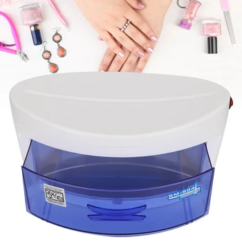 

Household Nail Art Sterilizer Box UV Sterilizer Ozone Disinfection Cabinet Ultraviolet Light Sterilization Manicure Tool Box