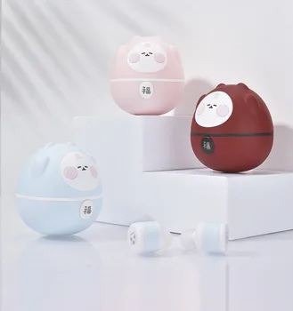 

2020 fashion trend tws wireless bluetooth headset 5.0 girls model binaural mini cute sports waterproof notebook new