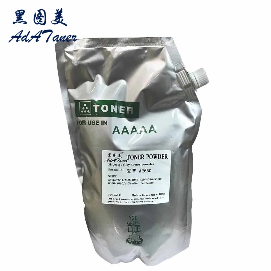 1 кг черный тонер совместимый для Sharp AR 650 800 совместим с Toshiba DP 4580 5570 6570 8070 E-студия 55 65 80 Тайвань