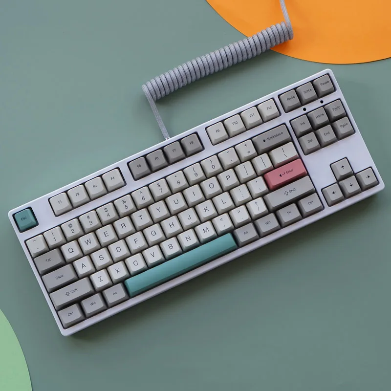 

135 Keys MiNi Full Set 9009 Keycap OEM Game For Mechanical Keyboard Cherry Outline PBT Sublimation Keycap Adaptation 104/ 68/ 87