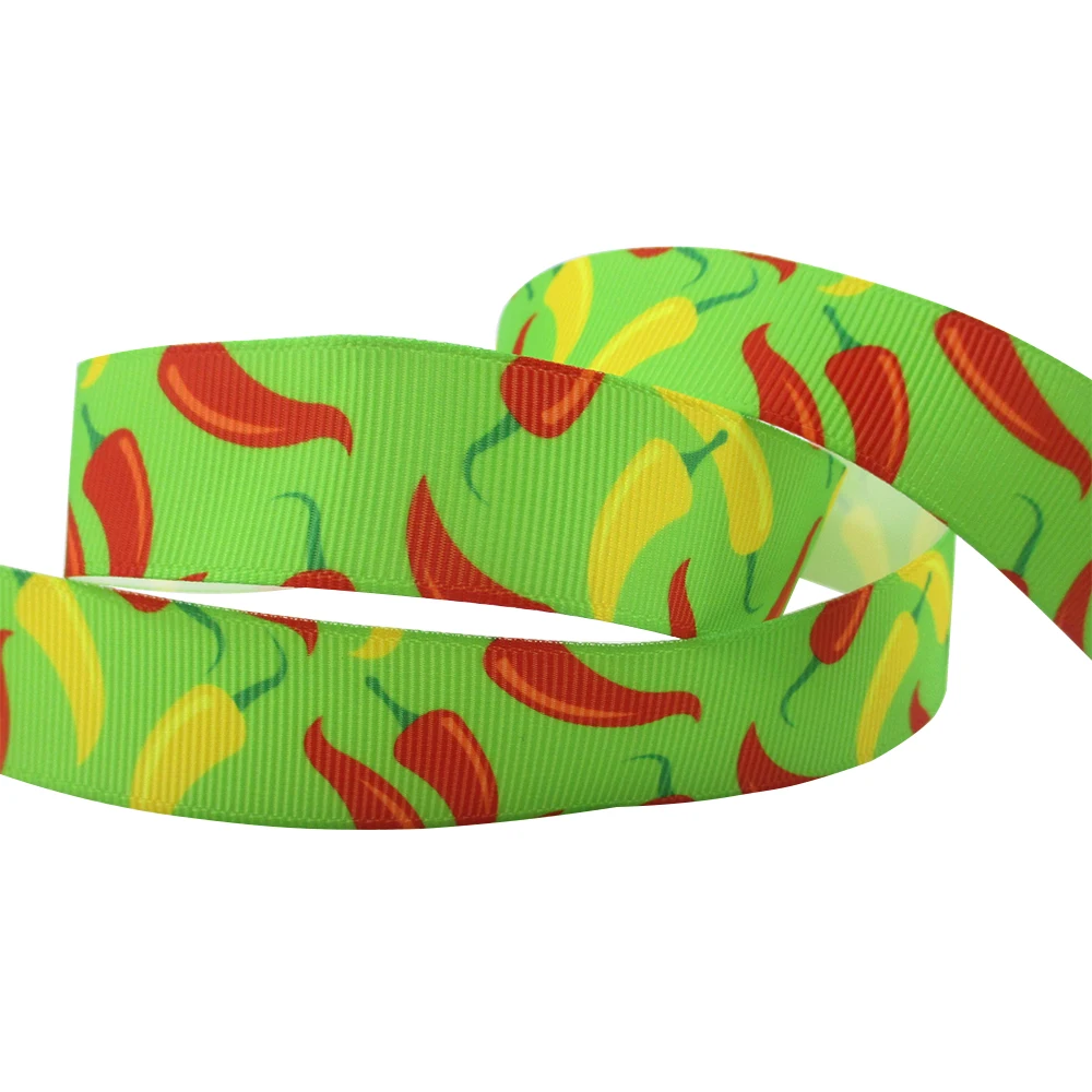 1058266002 David accessories 7/" 22 мм лента на День святого Валентина из полиэстера 5yds, материалы ручной работы, Свадебная подарочная упаковка, 5Yc8648 - Цвет: 1058266002