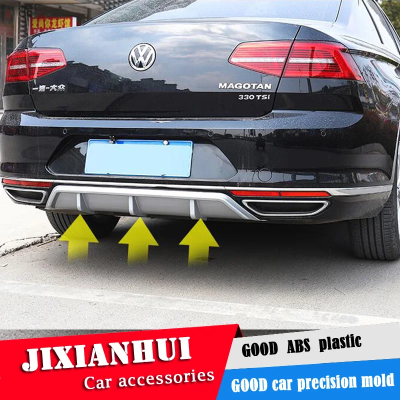 Комплект спойлера для Passat B8 2017 2019 задний спойлер ABS защитные бамперы переднего