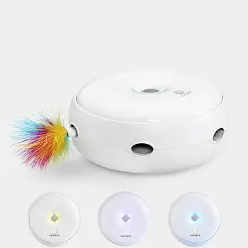 

Electric Cat Toy Pet Toy Smart electrical Teasing Cat Stick Game Turntable Cat Catching Mouse Automatic Turntable Cat Toy