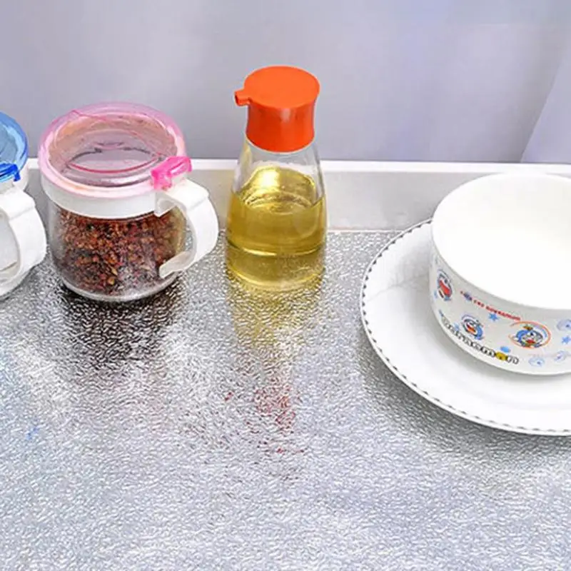 

Oil-proof Waterproof Stickers Aluminum Foil Daily Durability Safety and Reliability Kitchen Stove Cabinet Self Adhesive Stickers