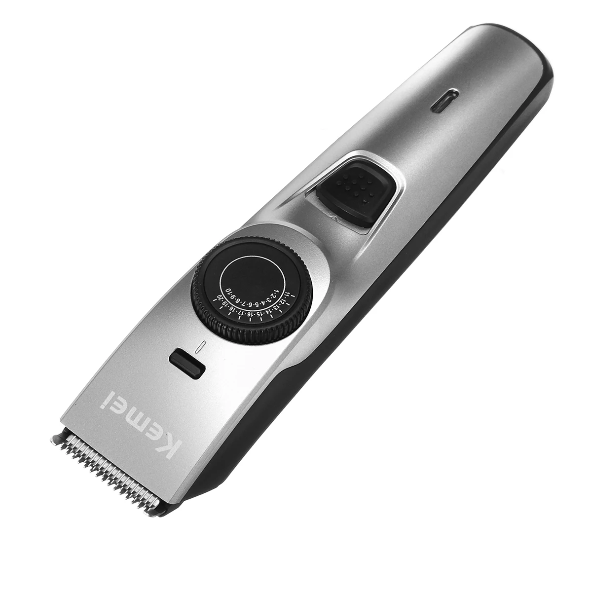 Машинка для стрижки волос Kemei светодиодный USB перезаряжаемая Беспроводная Машинка для стрижки волос профессиональная Регулируемая бритва машинка для стрижки волос электрическая машинка для стрижки
