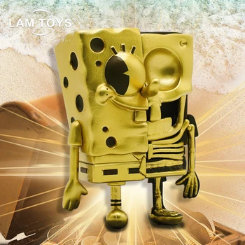 

Pai Daxing Mighty Jaxx Jason Freeny SpongeBob second generation semi-anatomical heterochromatic blind box popular toy