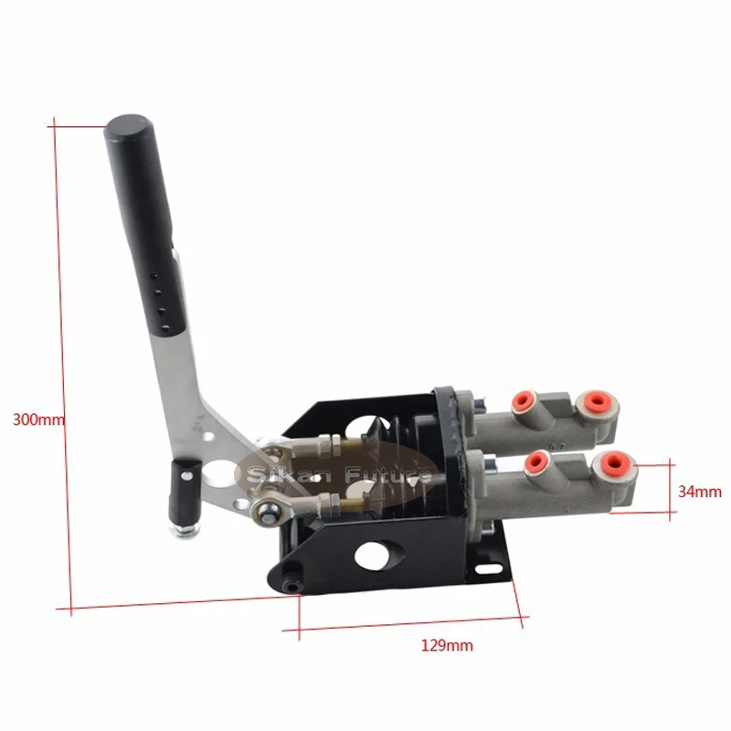 Universal Car Racing Hydraulic Drift Handbrake Vertical Horizantal Drift Lever Drift E-Brake Double Cylinder Hand Brake