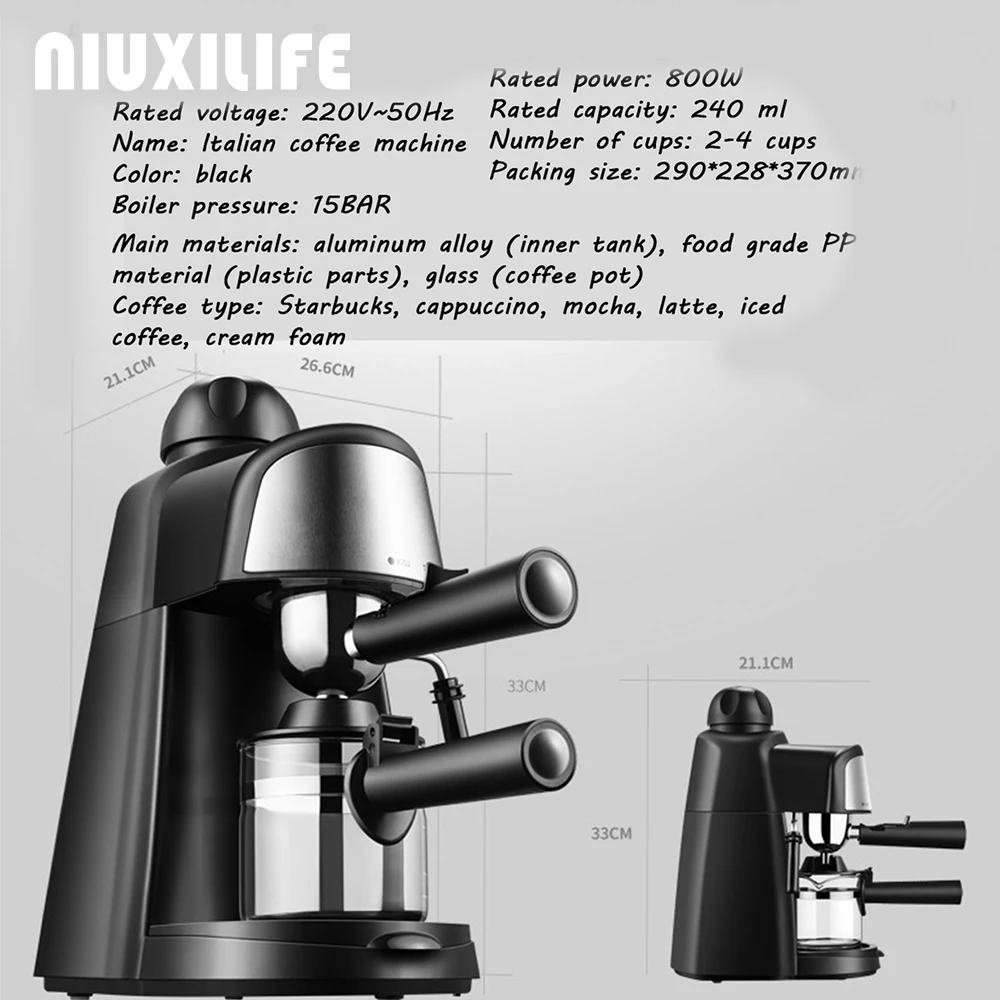 Espresso Coffee Maker Machine 