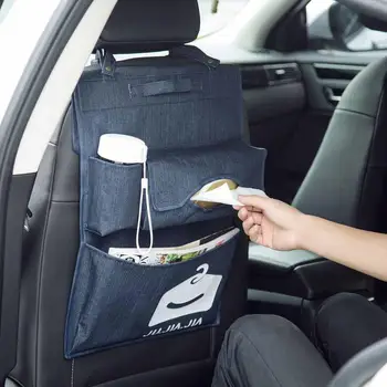

Car Storage Bag Universal Box Back Seat Bag Organizer Backseat Holder Multi Pockets Car-styling Protector Auto Accessories