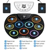 Color Hand-Rolled Drum 7 Standard Timbres 9 Demo Songs Music Sense Cultivation Children Educational Drum kit Instrument Toys 2