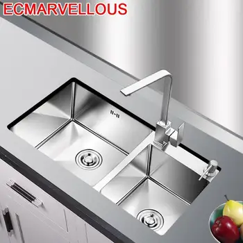 

Inoxidable Faucet Afwasbak Umywalka Waschbecken Cuisine De Acero Evier Inox Lavabo Fregadero Cuba Pia Cozinha Kitchen Sink
