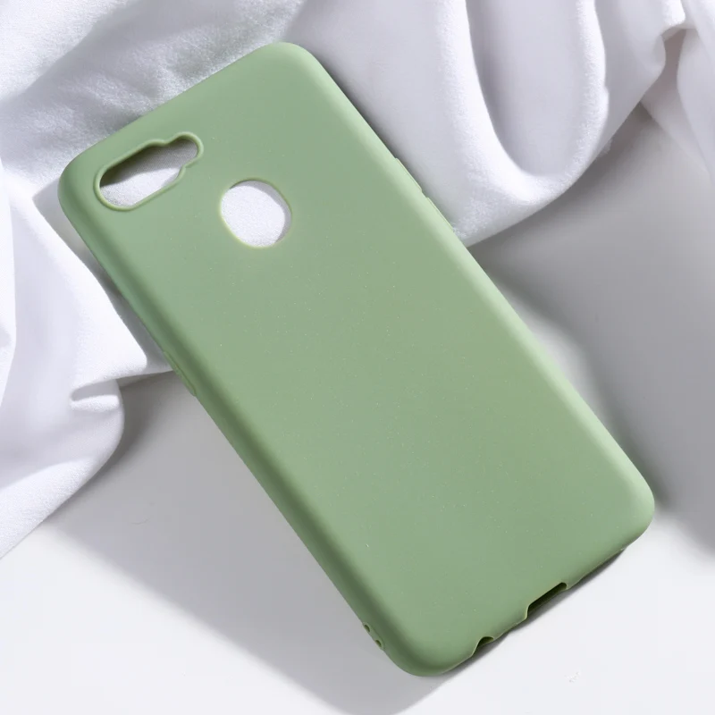 Been Green Для OPPO AX7 чехол 6,2 ''силиконовый мягкий чехол для телефона ярких цветов для OPPO A7 OPPOA7 CPH1901 Чехлы для OPPO A5S A7 A 7 ax7 a x7 чехол - Цвет: Been Green