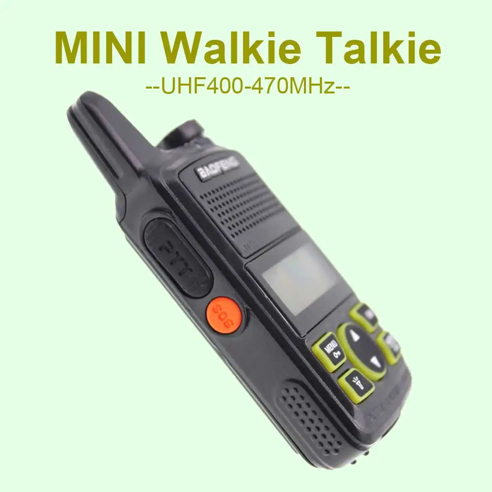 Baofeng мини рация Банг BF-T1 рация UHF 400-470 МГц 20CH портативная ветчина FM CB радио портативный приемопередатчик