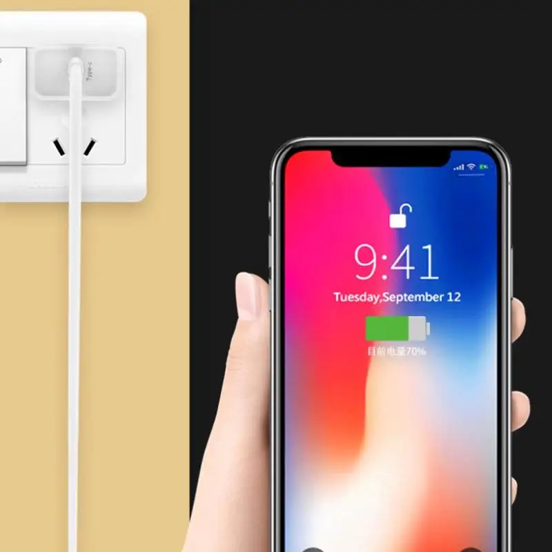 Быстрая зарядка 18 Вт PD зарядное устройство для Apple iPhone 11 Pro power Plus евро Макс XS C настоящий iPad адаптер USB путешествия XR 8 Тип M0B6