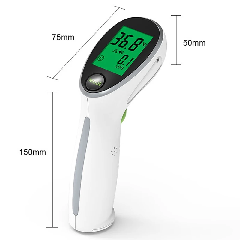 Digital Portable Infrared Thermometer Temperature Non-Contact Baby Fever Temperature for Body& Surface