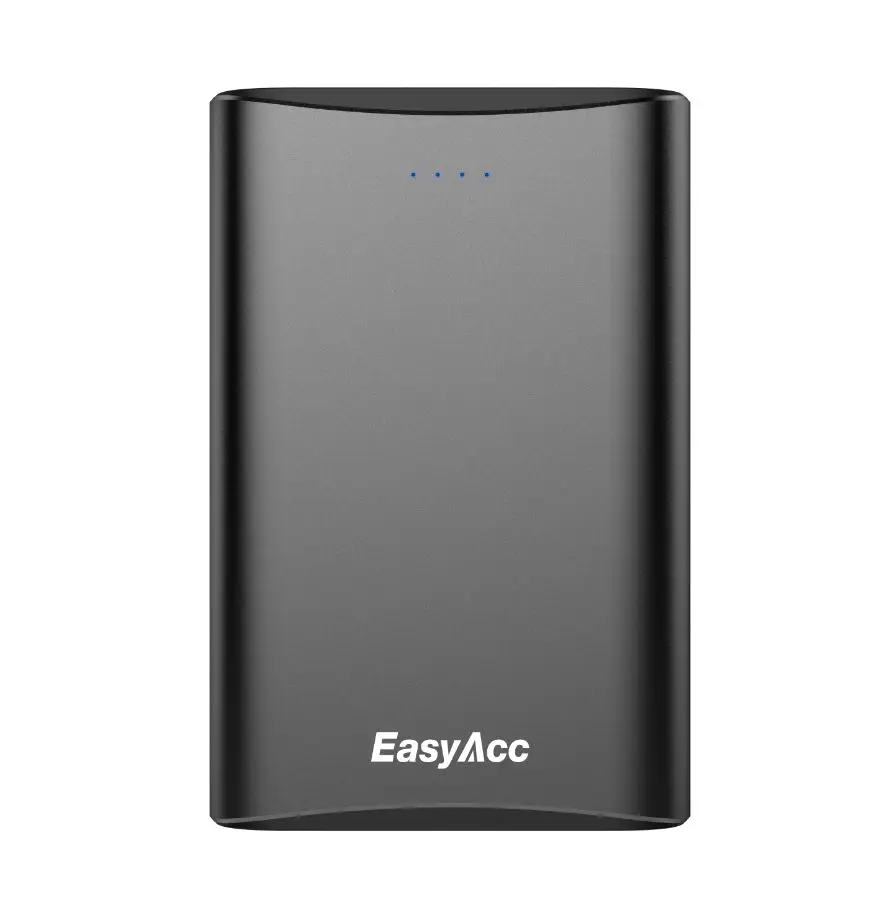 Easyacc 15000 мАч 2 USB порта банк питания и источник питания портативный внешний аккумулятор Универсальное зарядное устройство для мобильного телефона