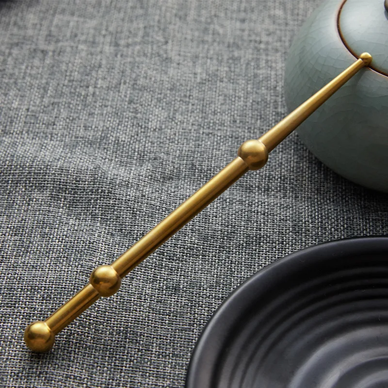 Массажная ручка из чистой меди для лица и глаз рефлексологический массажный