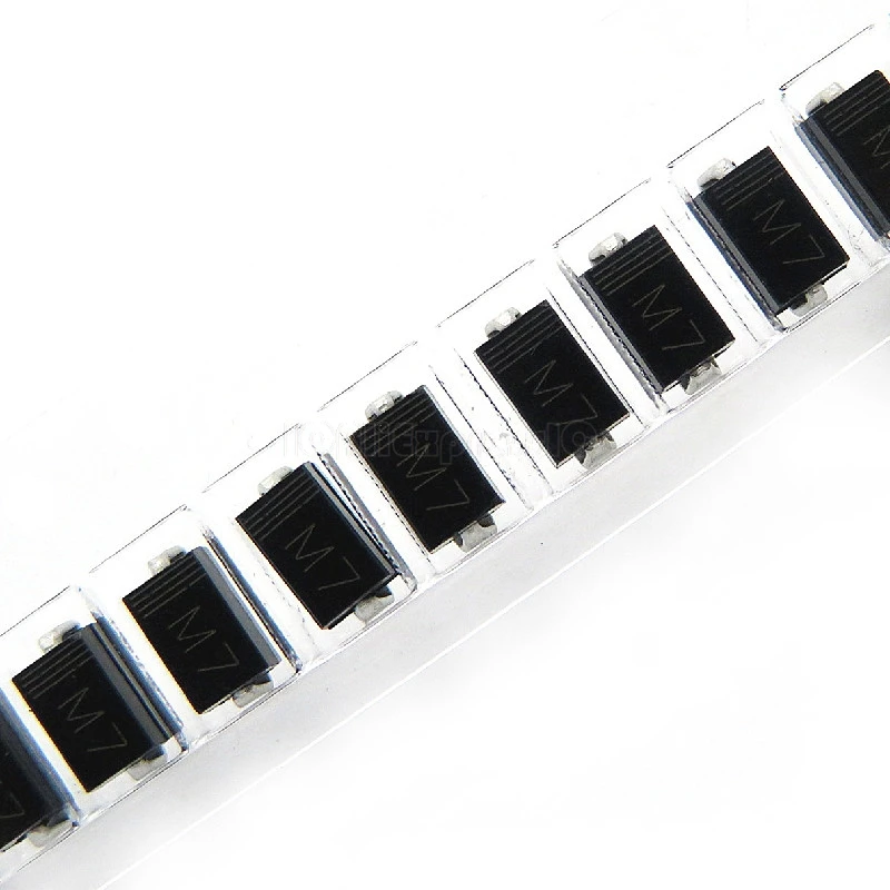 100 шт./лот SMA выпрямительный диод 1N4001 M1 1N4004 M4 1N4007 M7 FR107 RS1M FR207 RS2M HER108 US1M SF18 ES1J SF14 ES1D DO