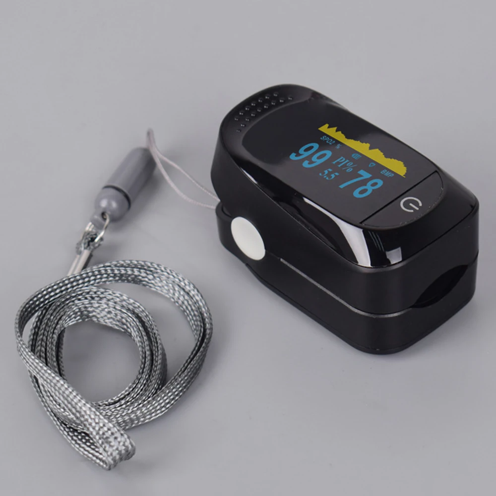 

2020 New Digital Fingertip Heart Rate Pulse Oximeter OLED Blood Oxygen Monitor Meter SPO2 Saturation Oximeter tool set