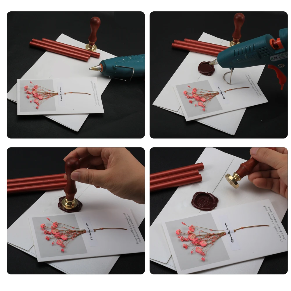 10 шт DIY уплотнительная полоса, посвященная палочке брендинг для рисования печать воск Sigillo конверт ручной работы Хобби DIY Инструменты