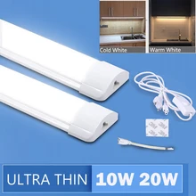 Led Lights for Kitchen Lamp 10W 20W Under Cabinet Light Led Tube Bar Wall Lamp Home Bedroom Kitchen Closet Indoor Lighting 220V