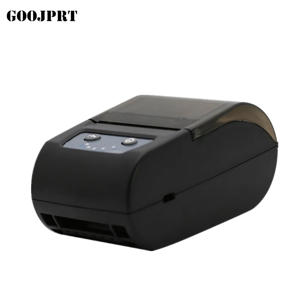 Портативный 58 мм тепловой принтер для этикеток с Bluetooth Barcod принтер чековый принтер с android ios есть приложение