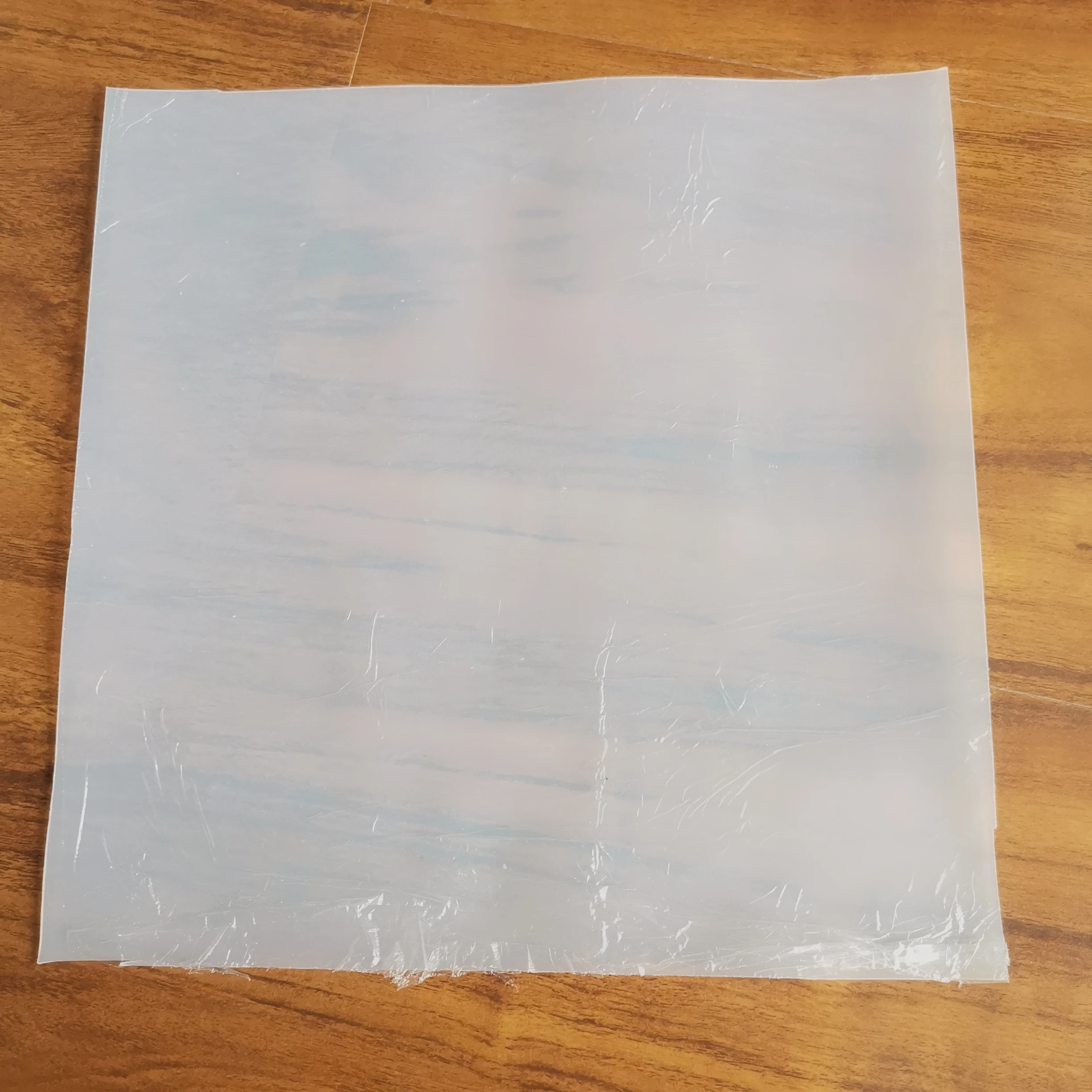 250x250x1mm thickness high resistant temperature white foam plate rubber pad silicone rubber use for heat transfer