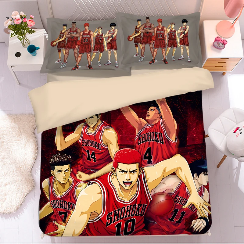 Комплект постельного белья Slam Dunk Master 3 шт. пододеяльник для одного размера 3D
