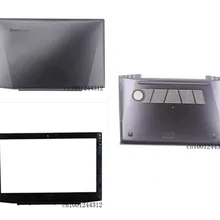 / ЖК-топ с ЖК-задней крышкой для 15,6 дюймов lenovo Y50 Y50P Y50-70 Y50-80 ЖК-рамка/Нижняя крышка корпуса