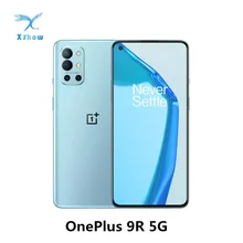 Global Rom OnePlus 9R 9 R 5G Cell Phone 6.55" 120Hz Snapdragon 870 4500Mah 65W Super Charge 48MP Rear Camera NFC Smartphone