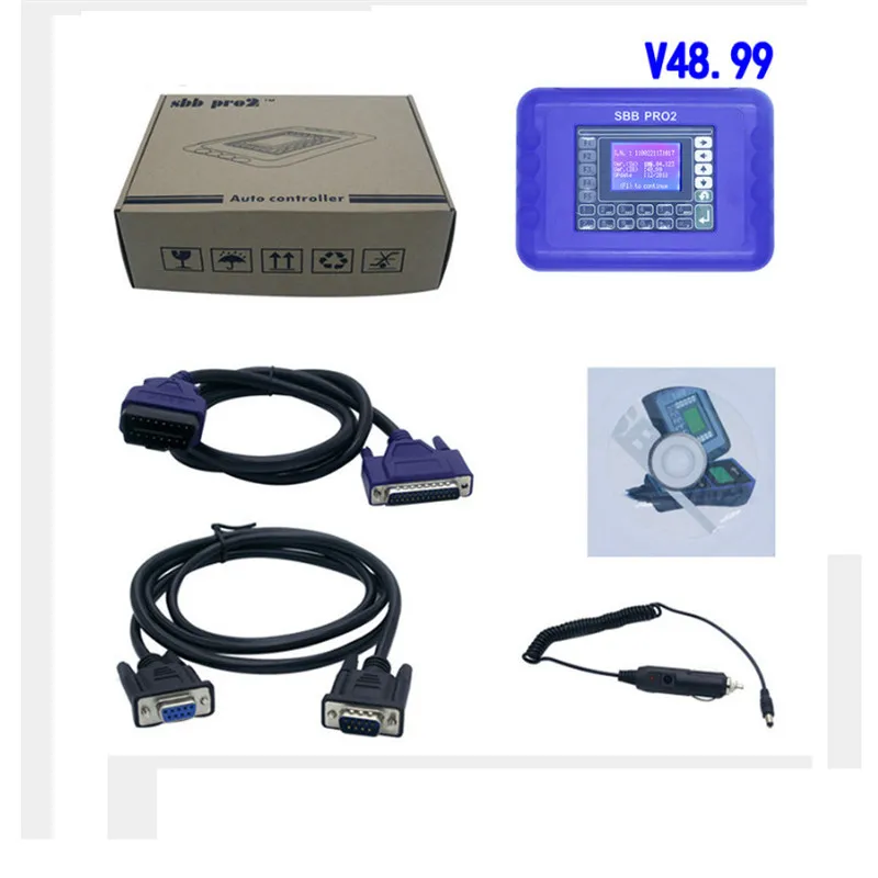 

Car Key Programmer Sbb Pro2 V48.99 Key Programmer supports G chip without token limit for multiple languages